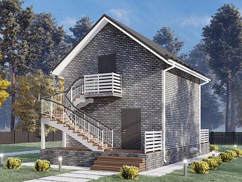 Проект Дом из СИП-панелей 1065